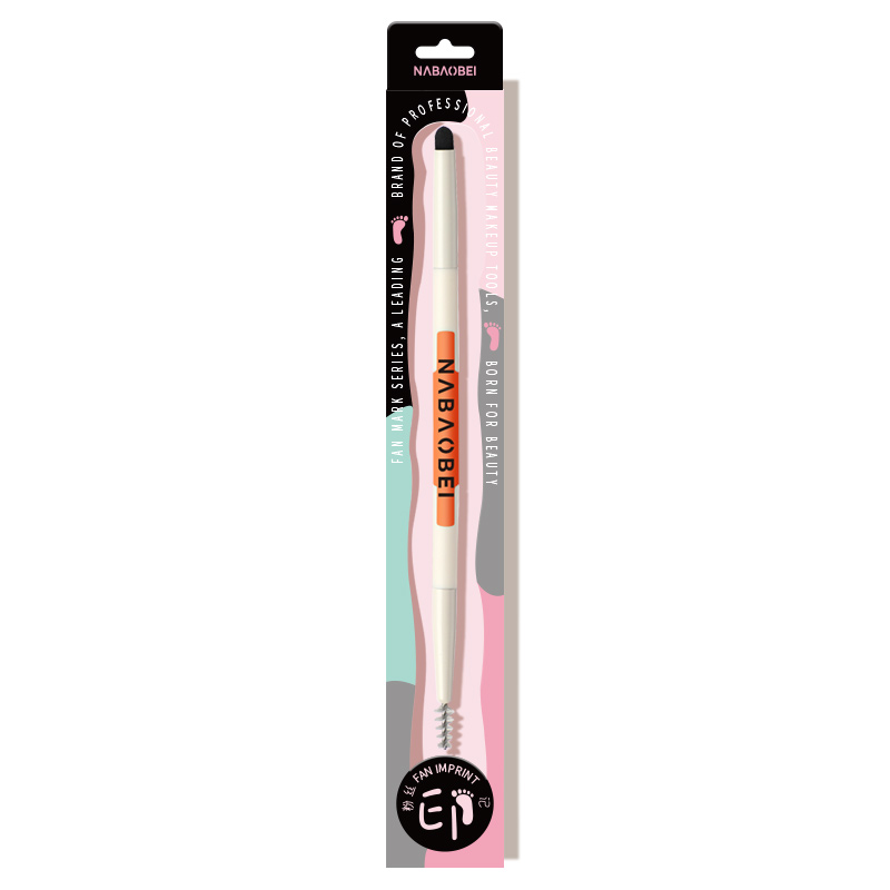 Brosse maquillage double bout cils mélange