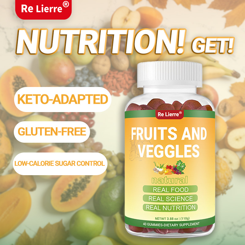 Gommes fruits légumes régime cétogène