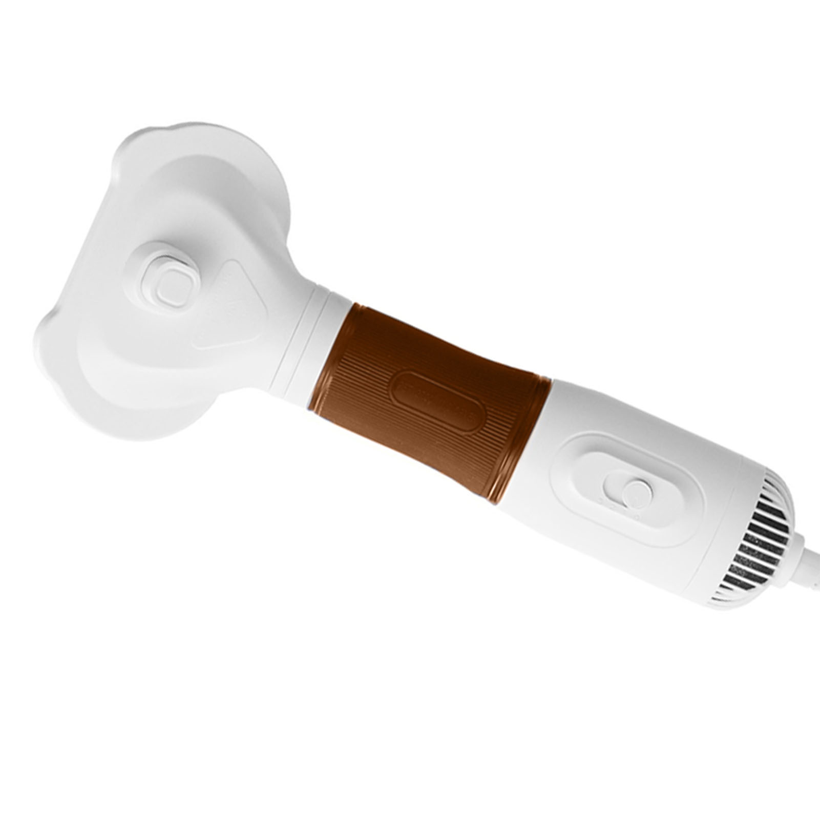 Sèche-cheveux animal Brosse 600W 3 températures Café