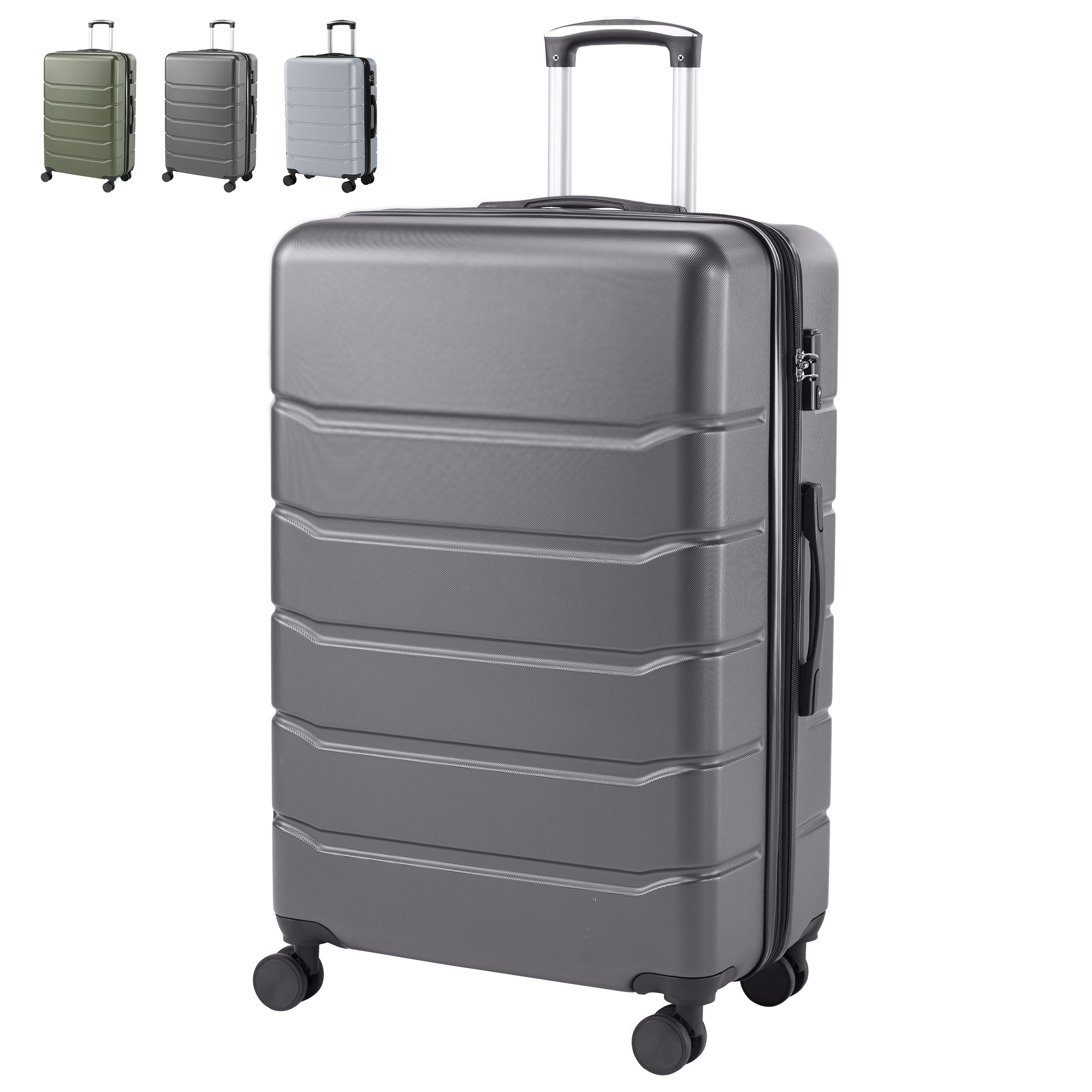 Valise rigide cabine roues spinner légère extensible