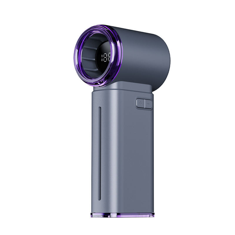 Ventilateur portatif turbo gris