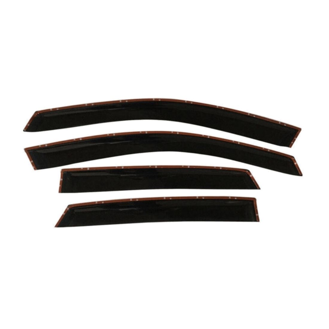 Visières fenêtres Ford Focus Berline 08-10 acrylique pluie/soleil 4 pcs