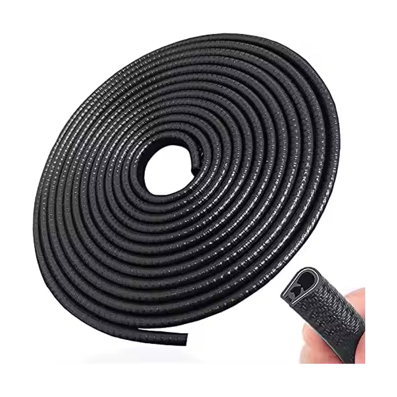 Bande protection caoutchouc U auto 10m porte rayures