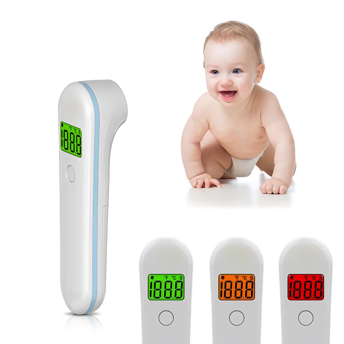 Thermomètre frontal sans contact infrarougealarme fièvre