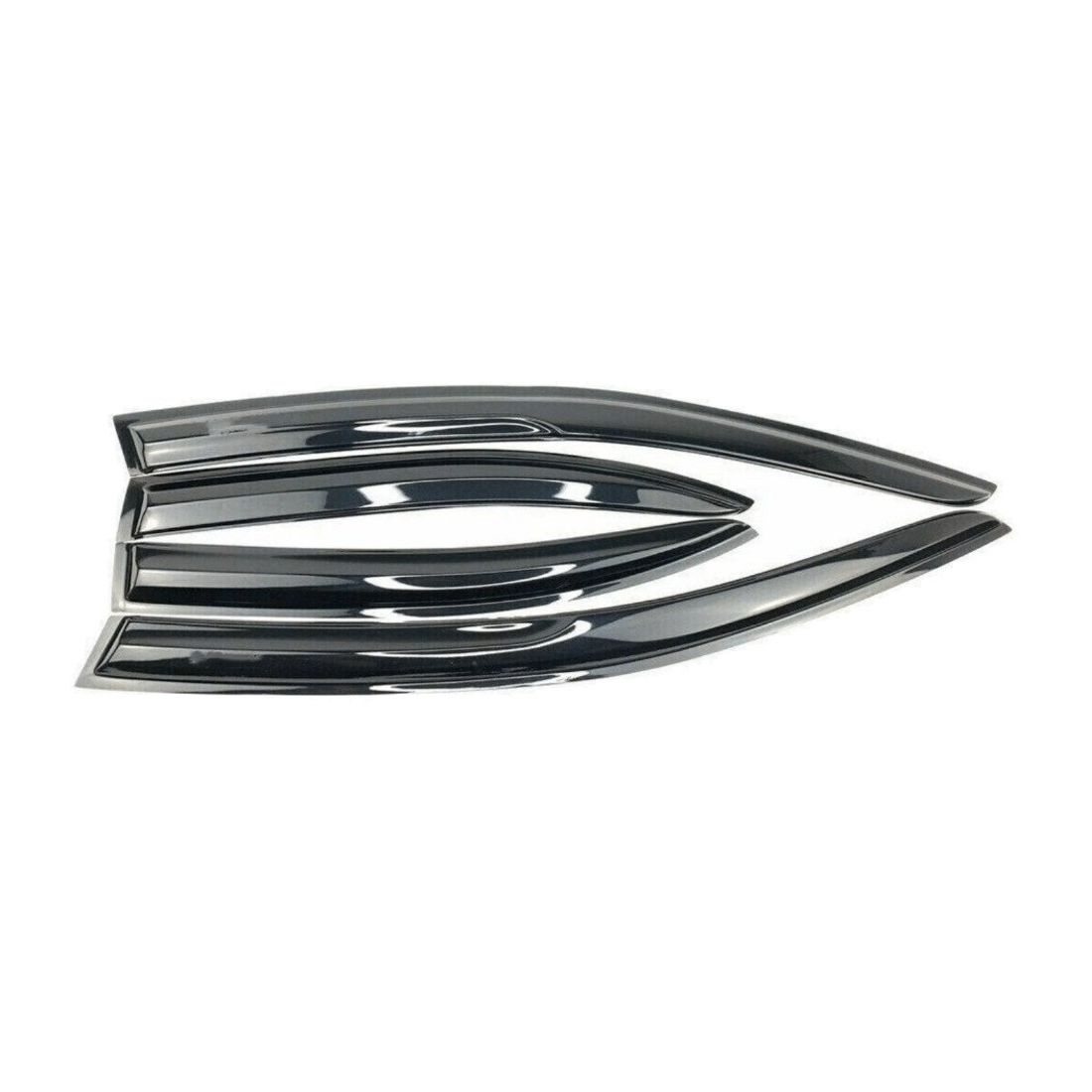 Déflecteur vitre Mitsubishi Lancer 08-17 noir fumé