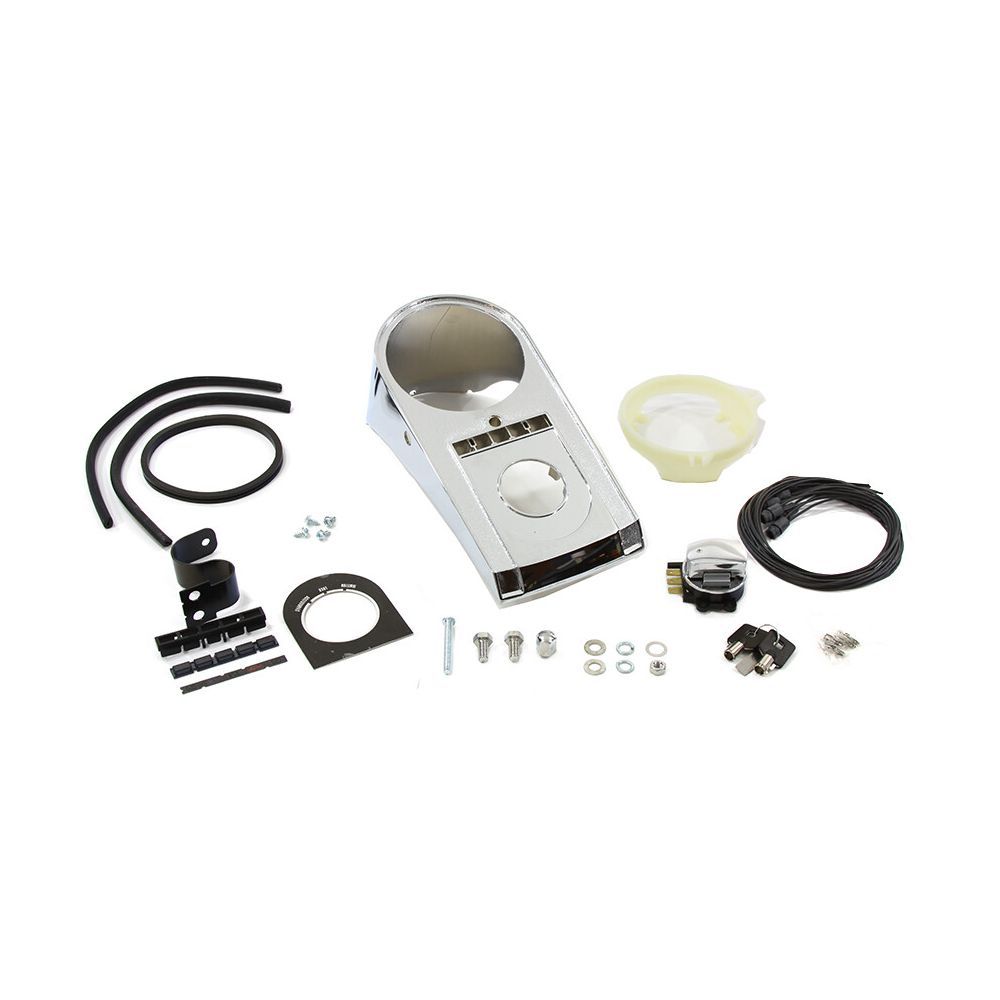 Kit couverture tableau de bord chromé Harley Davidson
