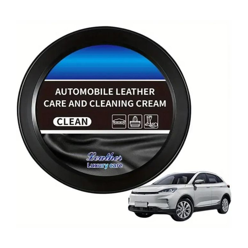 Pâte de nettoyage cuir multifonctionnelle - Crème polish durable