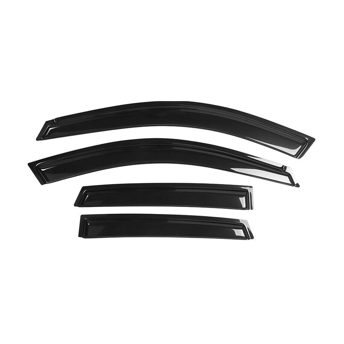 Visières vitres Subaru Impreza WRX 09-14, garde soleil 4pc