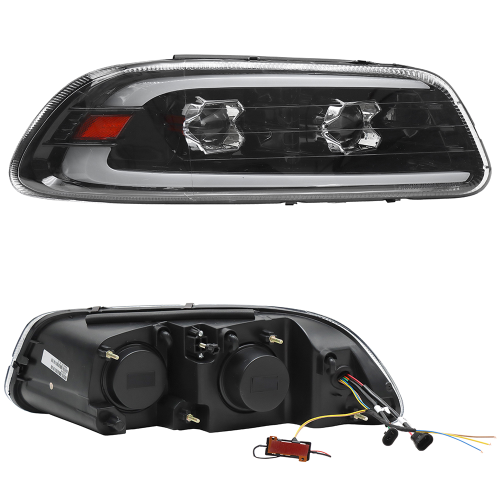 Phares Mack CX CXN CXU GU4-GU8 LED noir 1998-2018