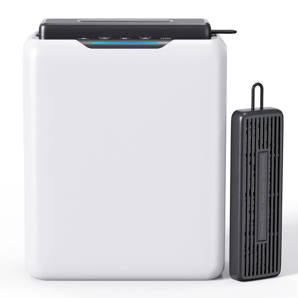 Déshumidificateur 3L électrique 20m2, technologie Peltier