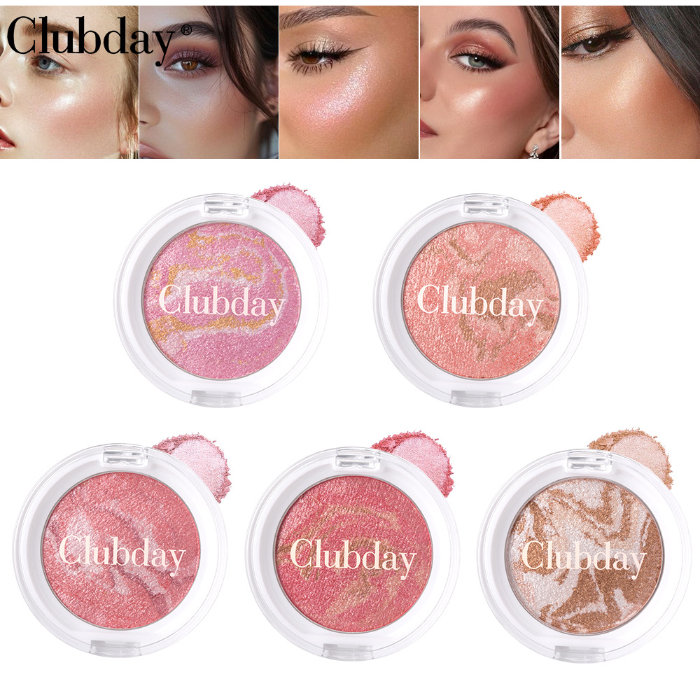 Poudre highlight marbrée 3 couleurs nacre tous-en-un