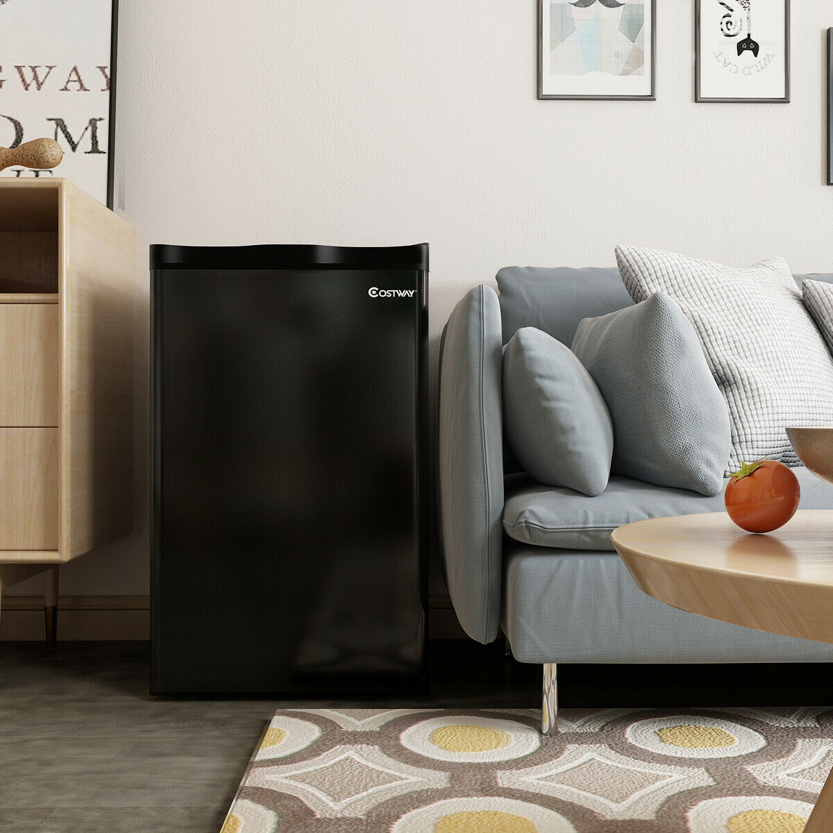 Petit réfrigérateur compact 3,2pi cu - Noir, dortoir