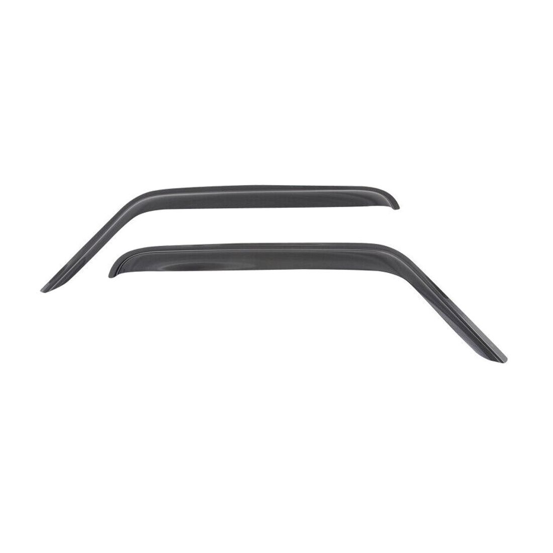 Visières de fenêtre Jeep Wrangler 07-18 2DR pluie soleil 2 pièces