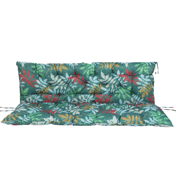 Coussin balançoire extérieure 70 po, imperméable, dossier et attaches