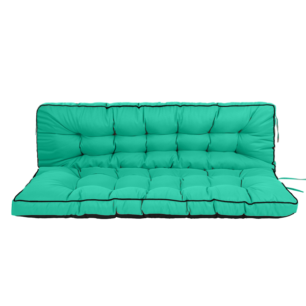 Coussin balançoire 55 po imperméable dossier bleu