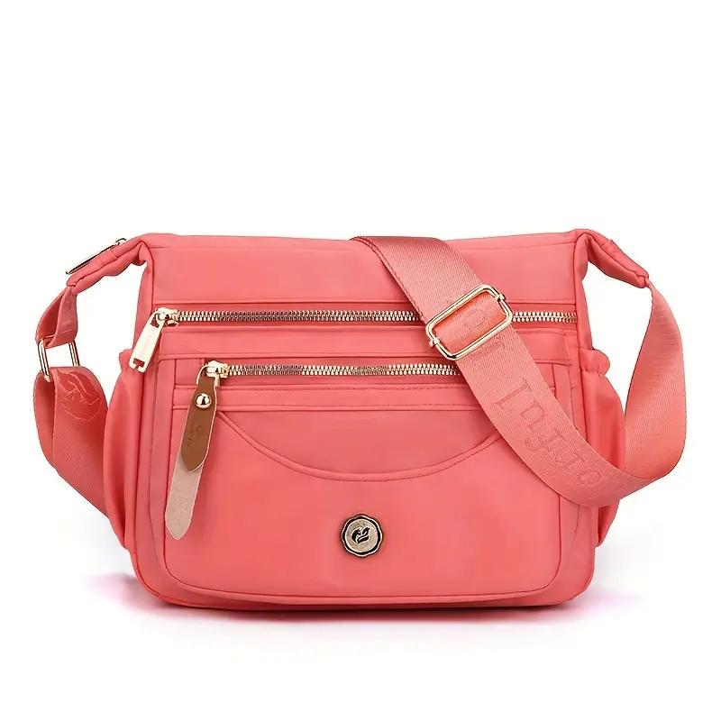 Sac bandoulière femme multi-poches imperméable