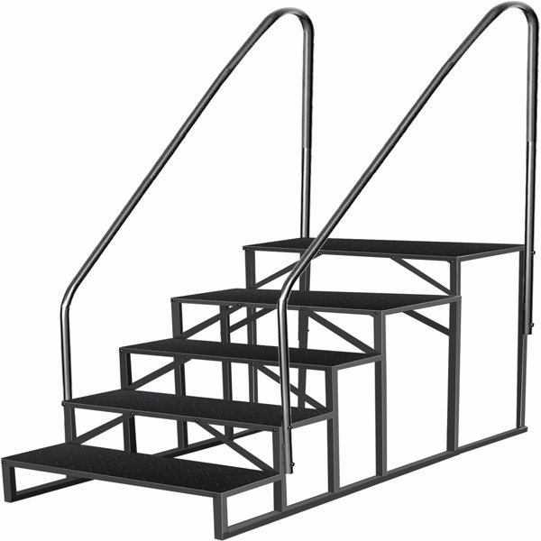 Escalier VR 5 marches, antidérapant, capacité 660 lbs