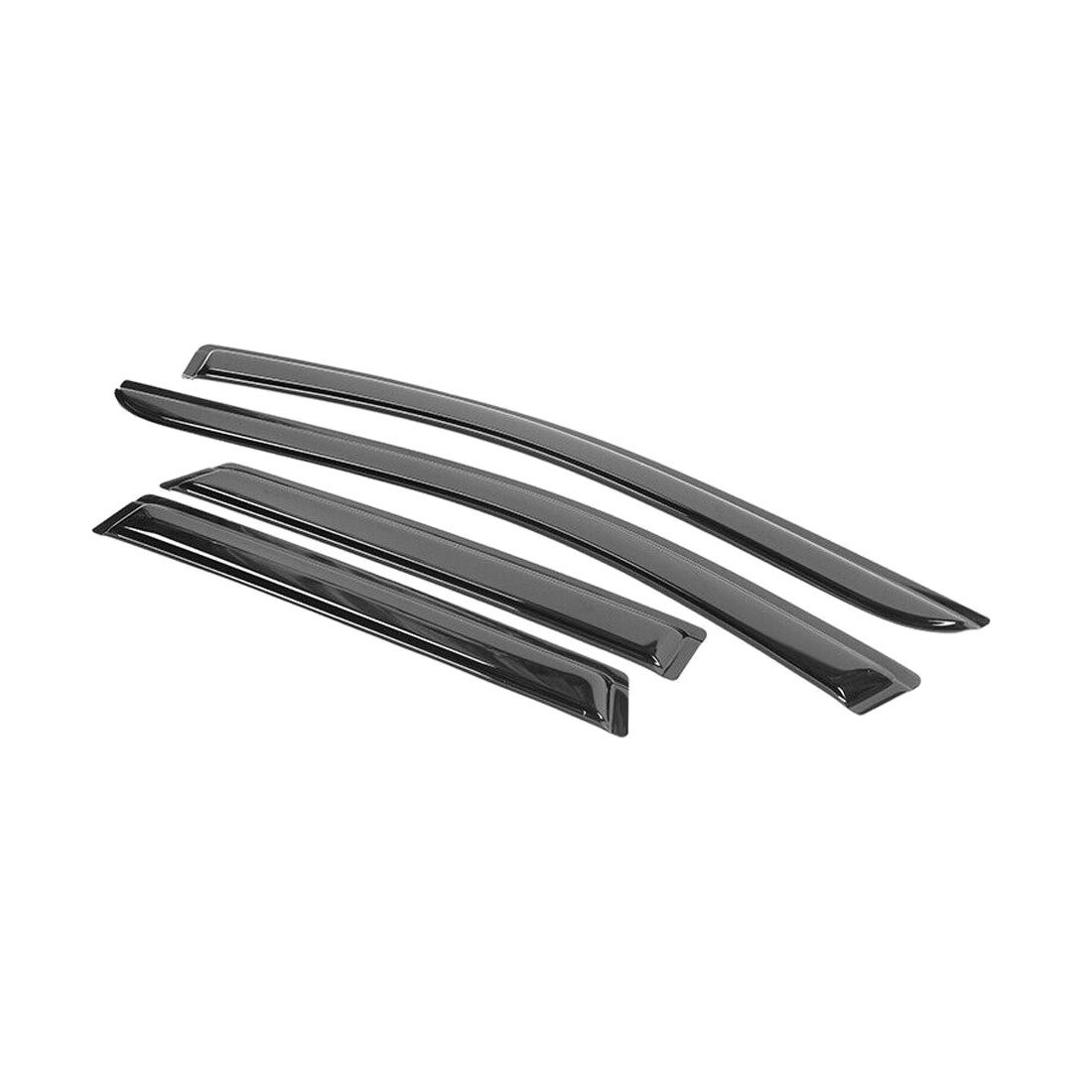 Visières vitrées 4 pcs anti-pluie ventilation