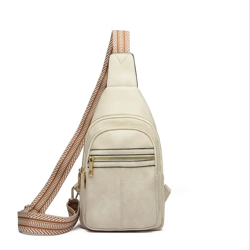 Petit sac bandoulière unisexe voyage poitrine