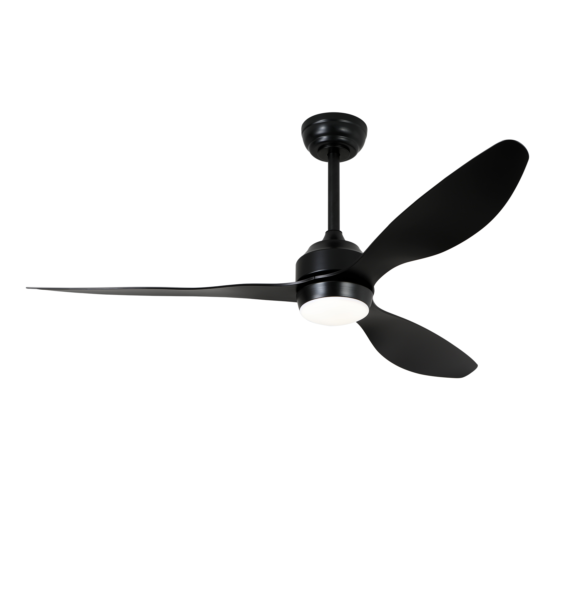 Ventilateur plafond 52po 6 vitesses moteur DC noir