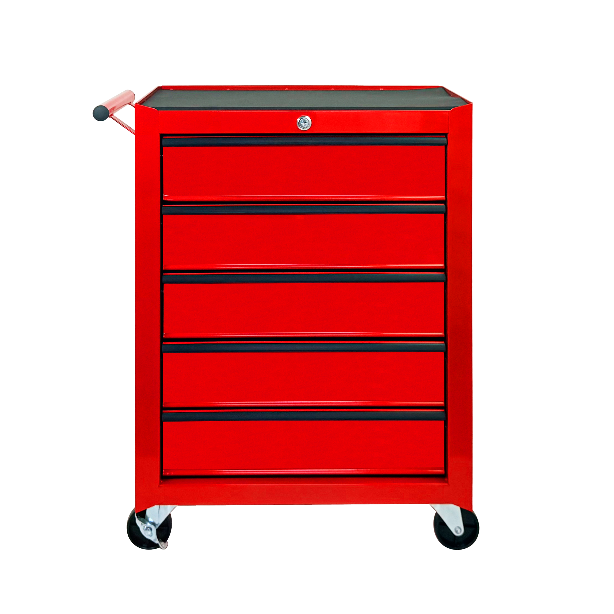 Coffre à outils roulant 5 tiroirs 20po rouge