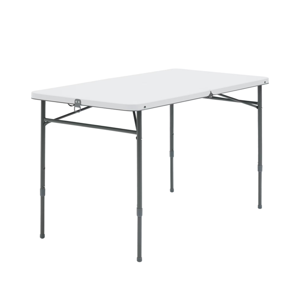 Table pliante 4 pi ajustable blanche Walmart
