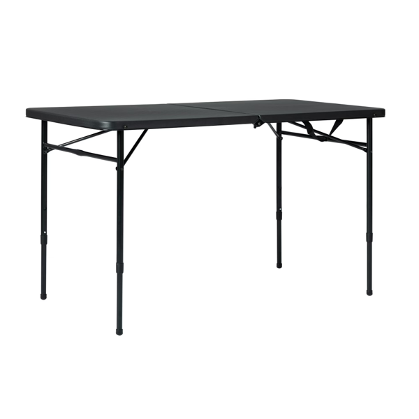 Table pliante 4 pi ajustable noir Walmart