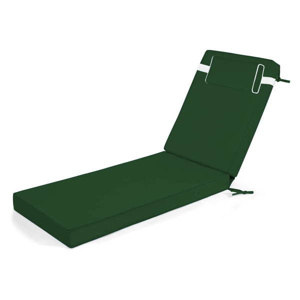 Coussin méridienne extérieur 80x26x3po, imperméable