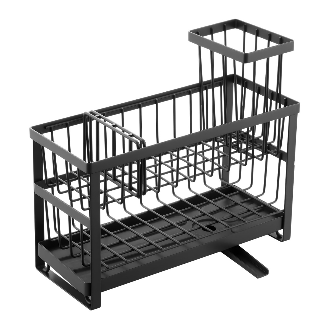 Organiseur caddy évier cuisine porte-éponge rangement