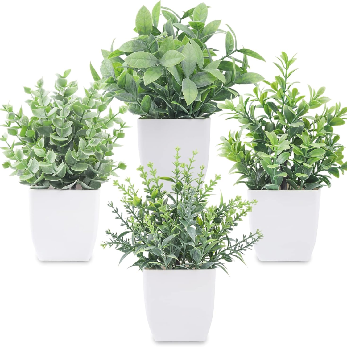 Plantes artificielles mini, potées, décor intérieur