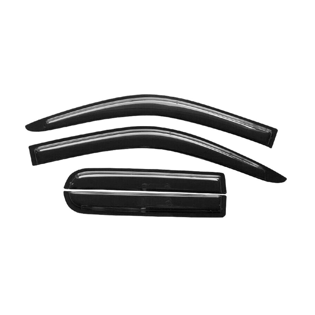 Pare-soleil latéraux acrylique 4pc Chevy Colorado GMC 04-12