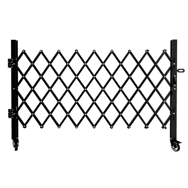 Portail sécurité pliable 87x85po design verrouillable