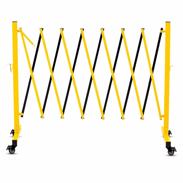 Barricade métal extensible 11pi rétractable