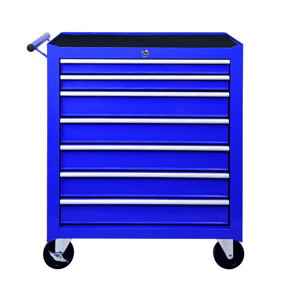 Chariot outils 7 tiroirs bleu atelier garage réparation