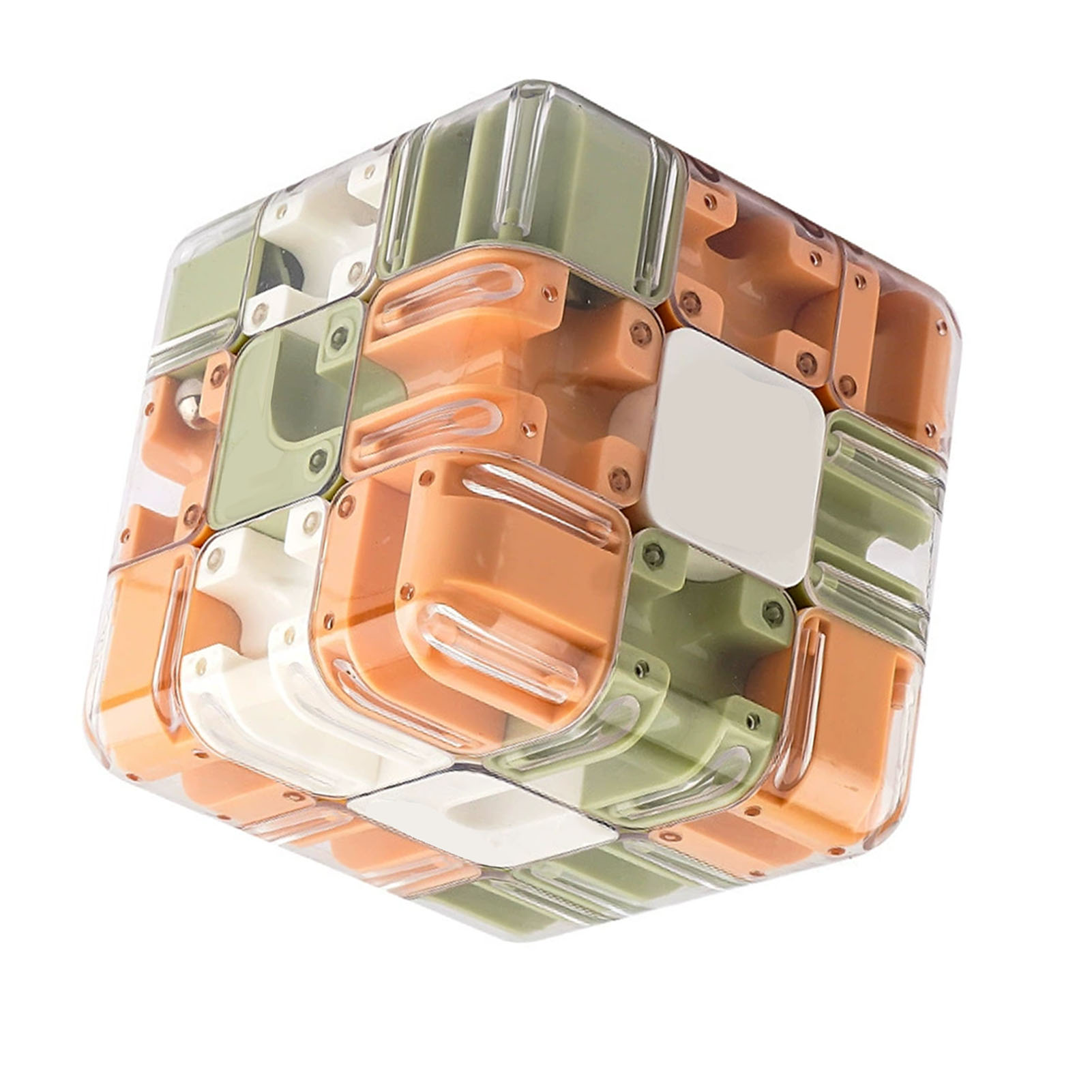 Cube labyrinthe 3D puzzle rotatif, jeu éducatif enfant 3+
