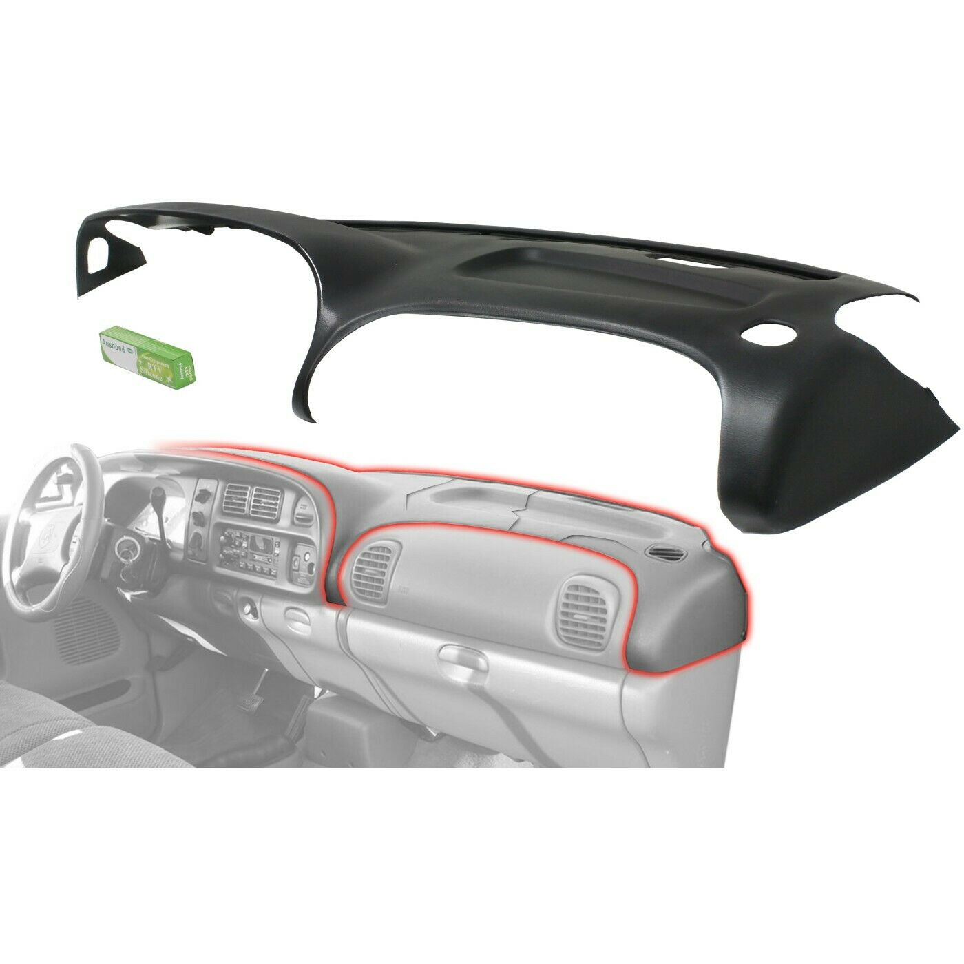 Couvre-Rembourrage ABS Noir Dodge Ram 1500 2500 3500