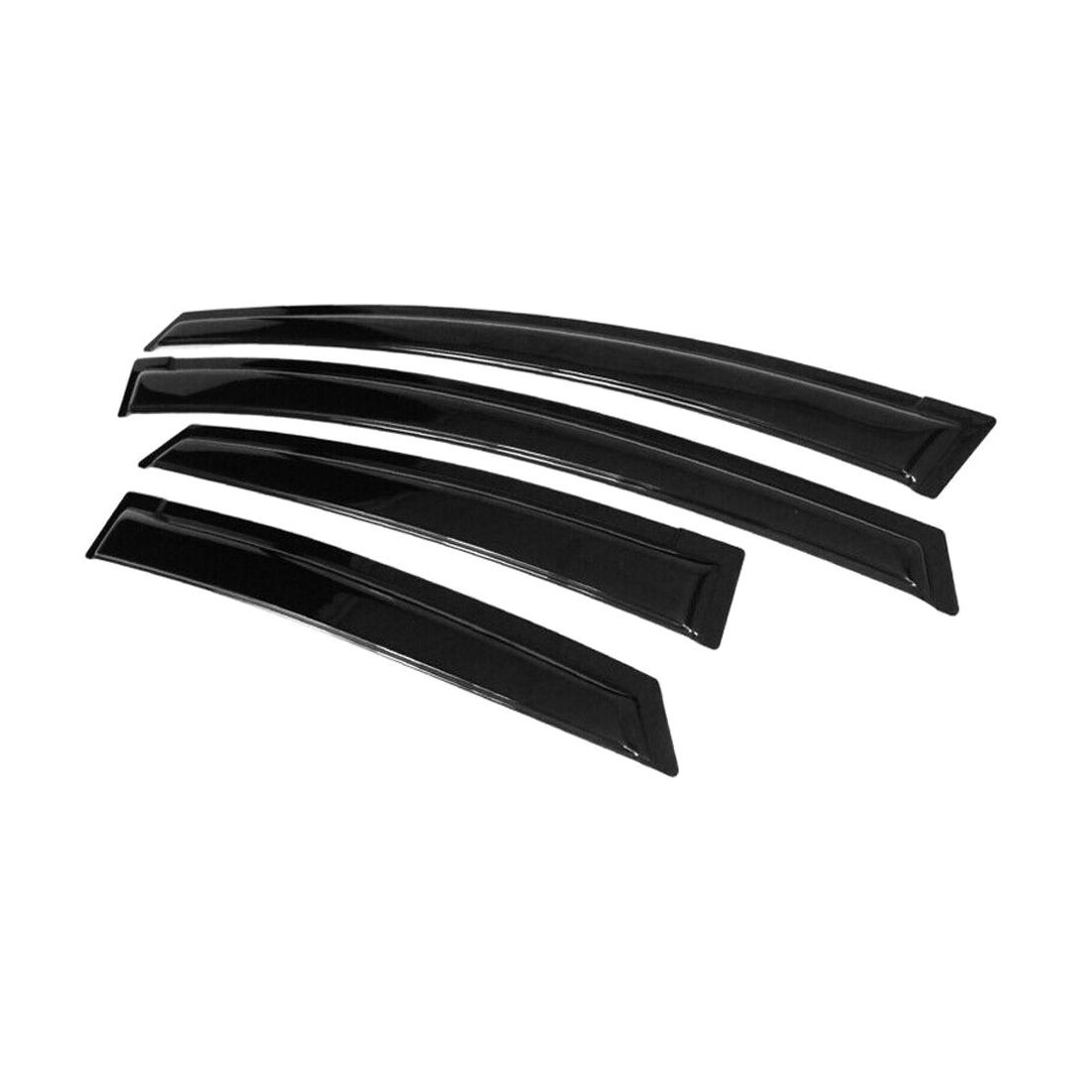 Visières fenêtre Toyota Prius 10-15 acrylique fumé protection 4pcs