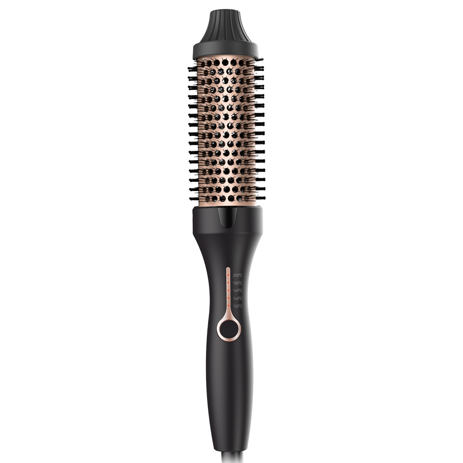 Brosse air chaud 3-en-1 38mm 5 températures noir/or