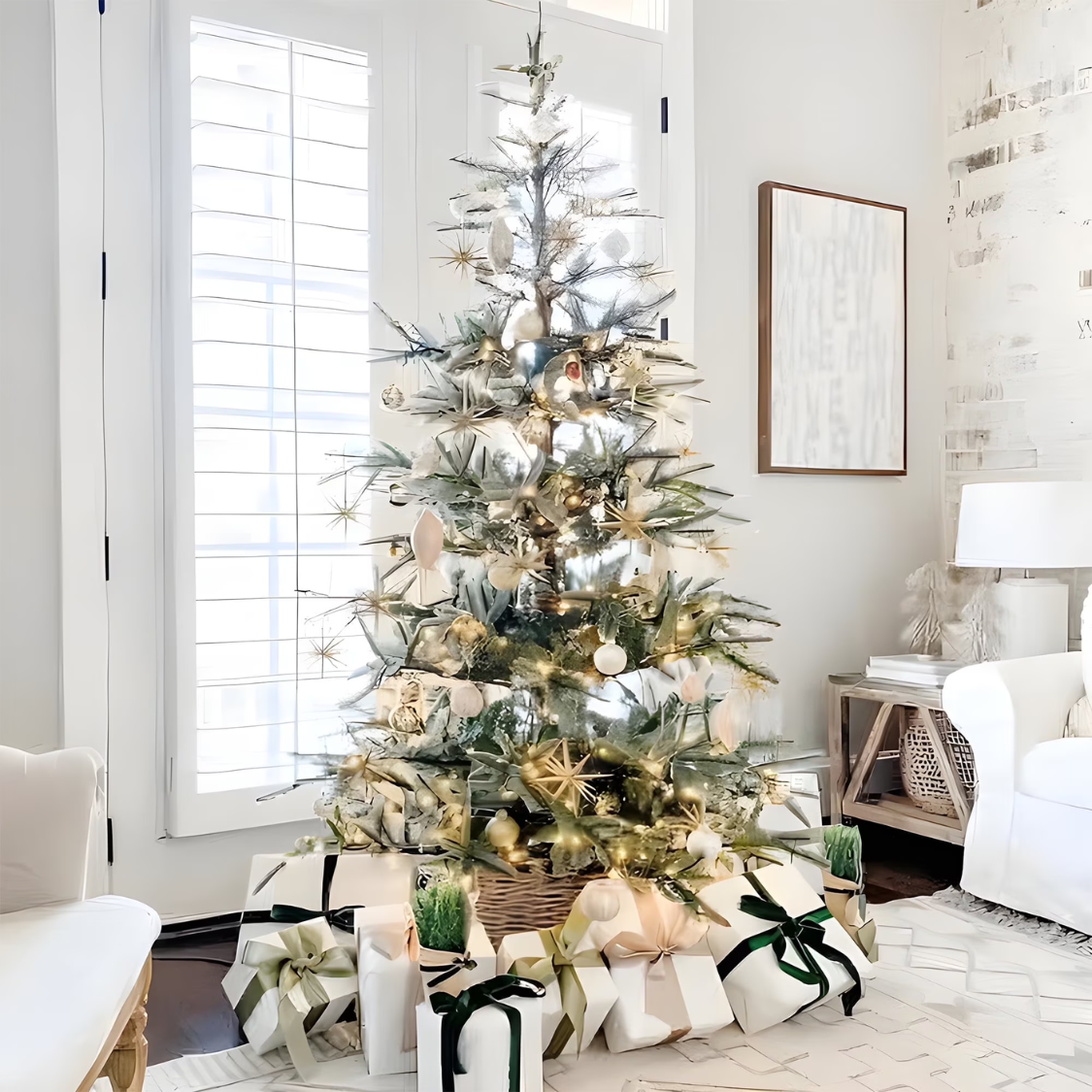 Fenbeli Sapin Noël artificiel 7 pi, vert