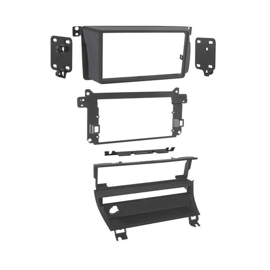 Kit tableau double-din BMW 323ti 99-00