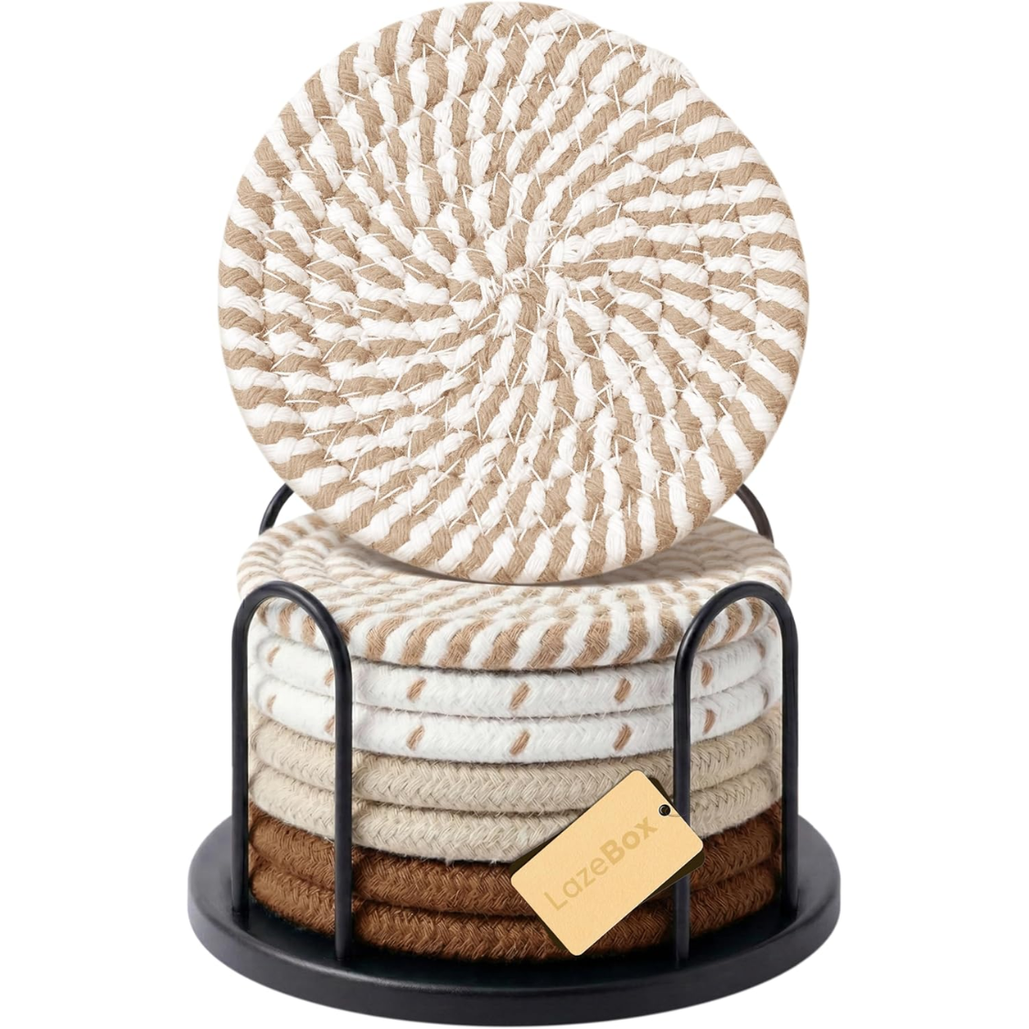 Ensemble de 8 sous-verres 4 po pour table