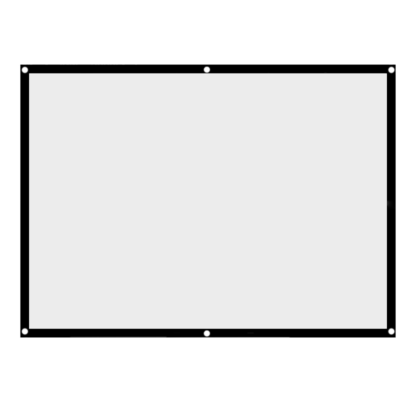 Écran projection blanc portable 100 po sans plis 4:3