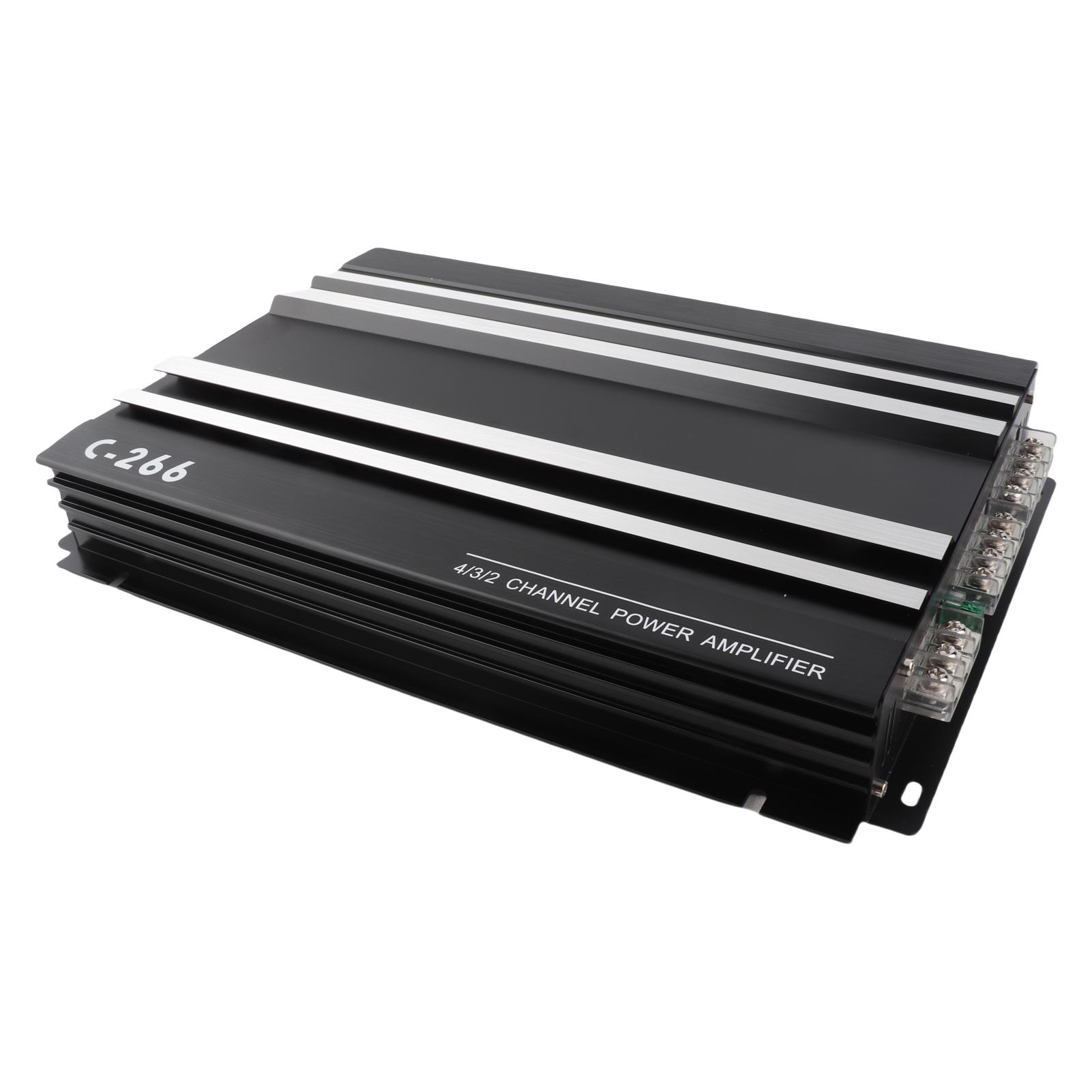 Amplificateur auto 12V 4 canaux alliage aluminium