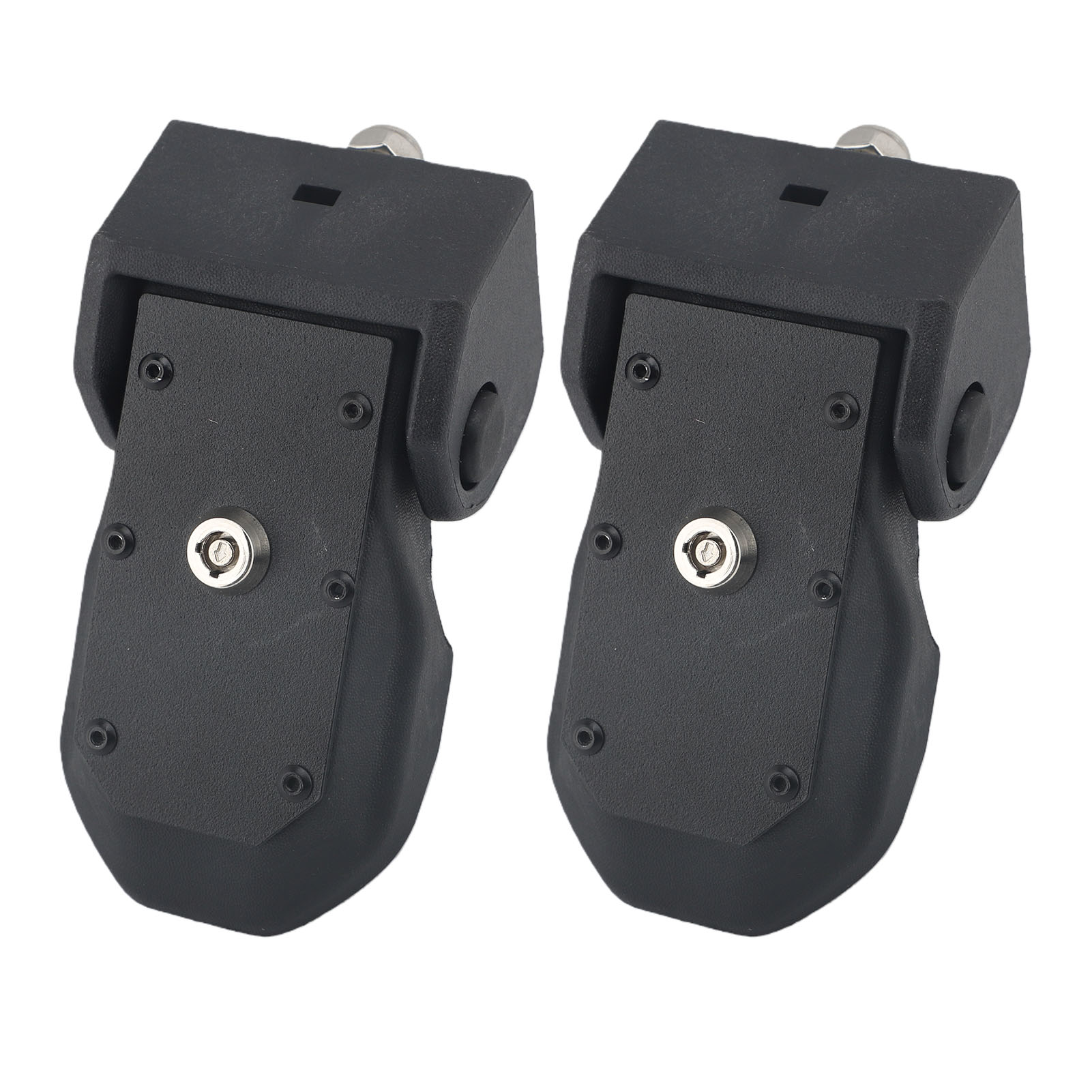 Loquet capot Jeep Wrangler JL 2018-2026, anti-vol, noir