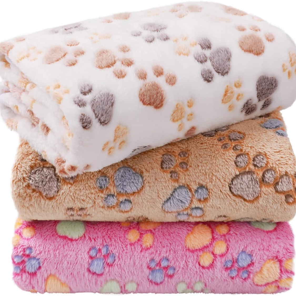 3 couvertures polaire douce pour chien et chat