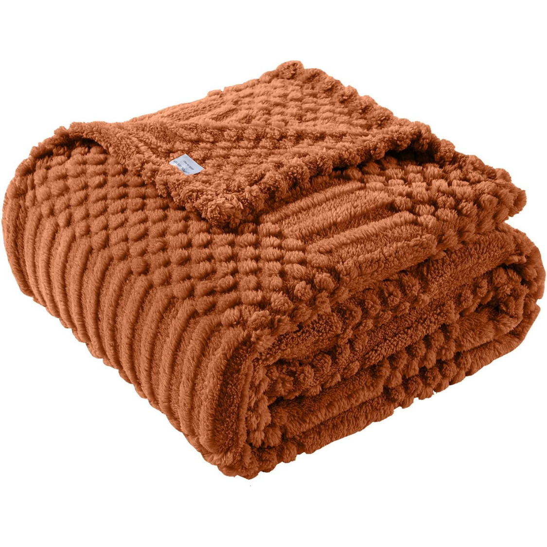 Couverture polaire rouille douce sofa couch esthétique décor saisons