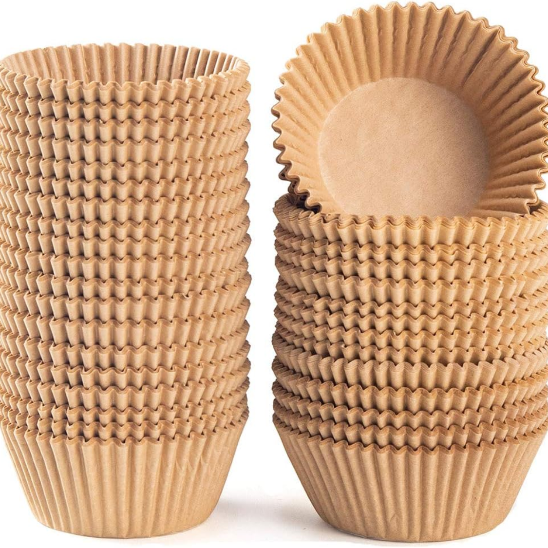 Caissettes cupcakes papier naturel 500 unités sans odeur