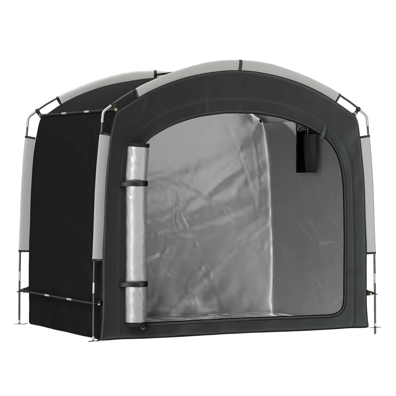 Tente remise vélos portable 210D Oxford, 3-4 vélos, sac transport