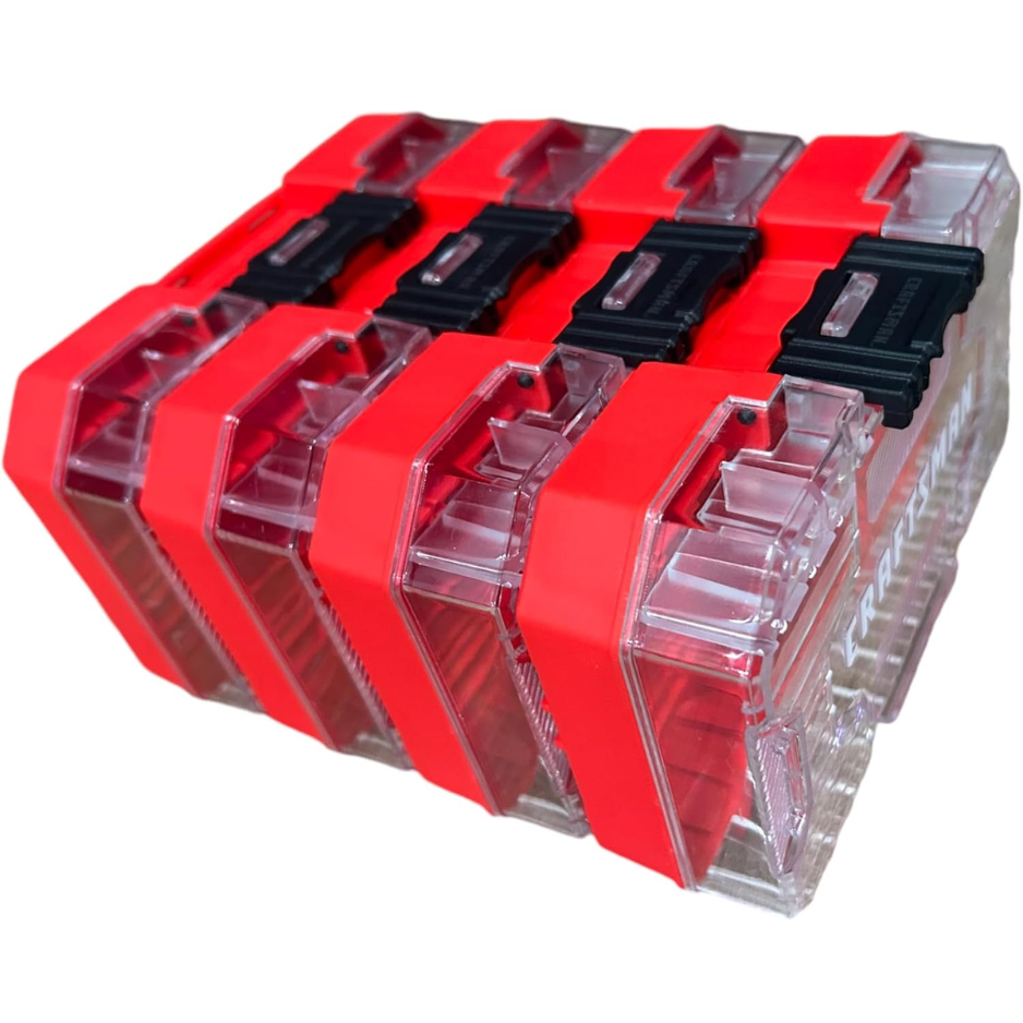 Boîtes rangement empilables Craftsman Nano 4 pièces