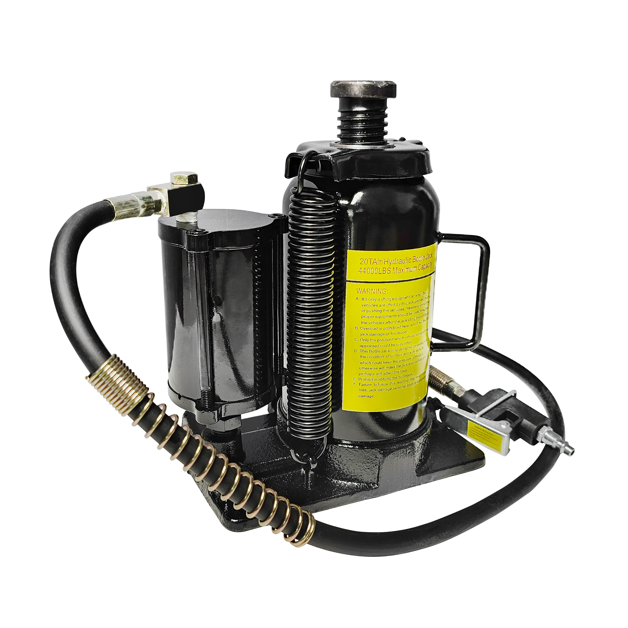 Cric hydraulique bouteille 20T 10,23-20,07po
